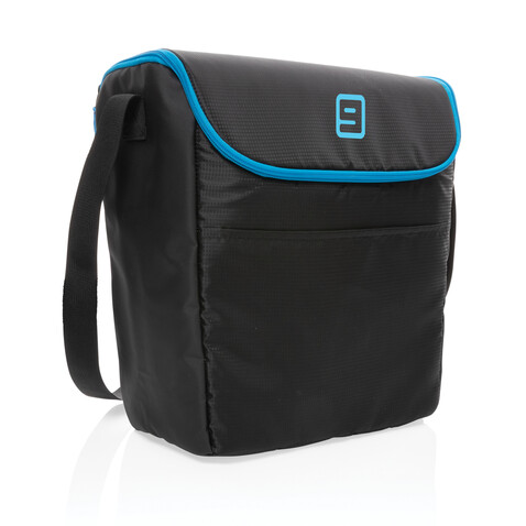 Explorer medium Outdoor Kühltasche schwarz, blau bedrucken, Art.-Nr. P422.361 Explorer medium Outdoor Kühltasche schwarz, blau bedrucken, Art.-Nr. P422.361
