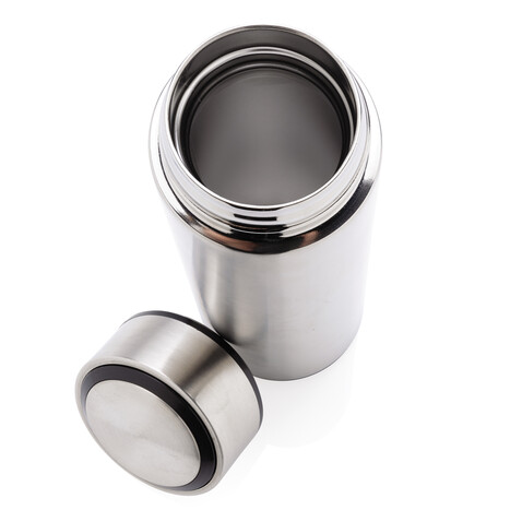 Vakuum Stainless Steel Flasche mit gebürstetem Metalldeckel silber bedrucken, Art.-Nr. P433.392 Vakuum Stainless Steel Flasche mit gebürstetem Metalldeckel silber bedrucken, Art.-Nr. P433.392