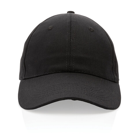 Impact 6 Panel Kappe aus 190gr rCotton mit AWARE™ Tracer schwarz bedrucken, Art.-Nr. P453.321 Impact 6 Panel Kappe aus 190gr rCotton mit AWARE™ Tracer schwarz bedrucken, Art.-Nr. P453.321