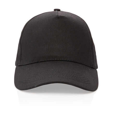 Impact 5 Panel Kappe aus 190gr rCotton mit AWARE™ Tracer schwarz bedrucken, Art.-Nr. P453.331 Impact 5 Panel Kappe aus 190gr rCotton mit AWARE™ Tracer schwarz bedrucken, Art.-Nr. P453.331
