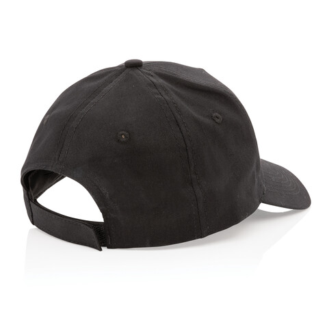 Impact 5 Panel Kappe aus 190gr rCotton mit AWARE™ Tracer schwarz bedrucken, Art.-Nr. P453.331 Impact 5 Panel Kappe aus 190gr rCotton mit AWARE™ Tracer schwarz bedrucken, Art.-Nr. P453.331