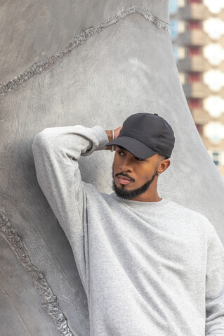 Impact 5 Panel Kappe aus 190gr rCotton mit AWARE™ Tracer schwarz bedrucken, Art.-Nr. P453.331 Impact 5 Panel Kappe aus 190gr rCotton mit AWARE™ Tracer schwarz bedrucken, Art.-Nr. P453.331