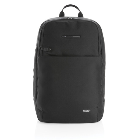 Swiss Peak Rucksack mit UV-Sterilisations-Tasche schwarz bedrucken, Art.-Nr. P762.551 Swiss Peak Rucksack mit UV-Sterilisations-Tasche schwarz bedrucken, Art.-Nr. P762.551