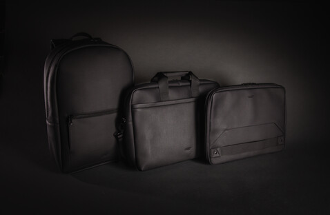 Swiss Peak Deluxe PU Laptop-Rucksack, PVC-frei schwarz bedrucken, Art.-Nr. P762.561 Swiss Peak Deluxe PU Laptop-Rucksack, PVC-frei schwarz bedrucken, Art.-Nr. P762.561