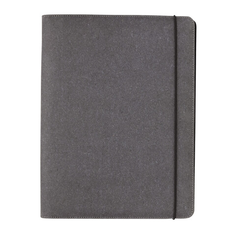 A4 Portfolio aus PU grau bedrucken, Art.-Nr. P774.192 A4 Portfolio aus PU grau bedrucken, Art.-Nr. P774.192