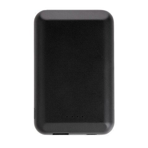 Magnetische 5.000 mAh Wireless Powerbank schwarz bedrucken, Art.-Nr. P322.281 Magnetische 5.000 mAh Wireless Powerbank schwarz bedrucken, Art.-Nr. P322.281