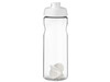 H2O Active® Base 650 ml Shakerflasche, weiss, transparent bedrucken, Art.-Nr. 21070601