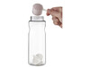 H2O Active® Base 650 ml Shakerflasche, rot, transparent bedrucken, Art.-Nr. 21070621