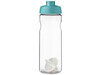 H2O Active® Base 650 ml Shakerflasche, aquablau, transparent bedrucken, Art.-Nr. 21070651