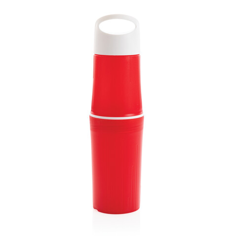BE O Bottle, Wasserflasche Made In EU rot bedrucken, Art.-Nr. P433.124 BE O Bottle, Wasserflasche Made In EU rot bedrucken, Art.-Nr. P433.124