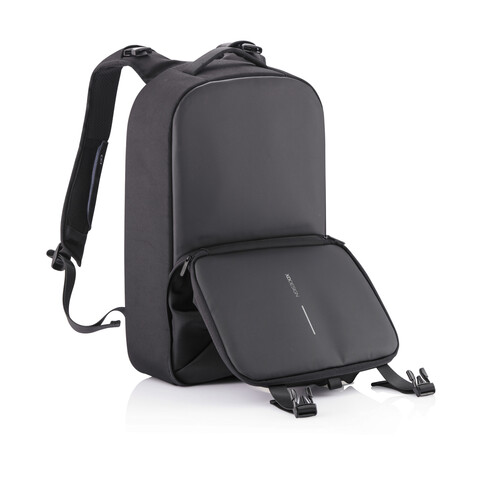 Flex Gym Bag schwarz, navy blau bedrucken, Art.-Nr. P705.801 Flex Gym Bag schwarz, navy blau bedrucken, Art.-Nr. P705.801
