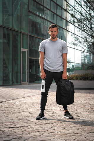 Flex Gym Bag schwarz, navy blau bedrucken, Art.-Nr. P705.801 Flex Gym Bag schwarz, navy blau bedrucken, Art.-Nr. P705.801