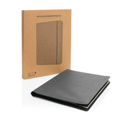 A4 Portfolio aus PU grau bedrucken, Art.-Nr. P774.192 A4 Portfolio aus PU grau bedrucken, Art.-Nr. P774.192