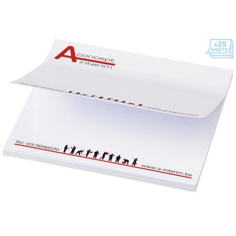 Sticky-Mate® Haftnotizen 75x75 mm, weiss bedrucken, Art.-Nr. 21093001 Sticky-Mate® Haftnotizen 75x75 mm, weiss bedrucken, Art.-Nr. 21093001