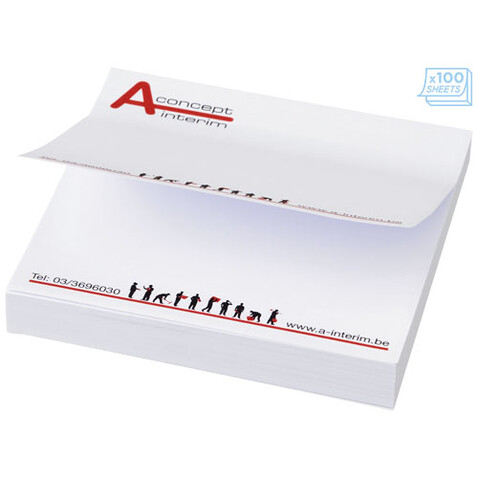 Sticky-Mate® Haftnotizen 75x75 mm, weiss bedrucken, Art.-Nr. 21093001 Sticky-Mate® Haftnotizen 75x75 mm, weiss bedrucken, Art.-Nr. 21093001