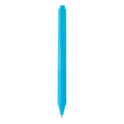 X9 Solid-Stift mit Silikongriff hellblau bedrucken, Art.-Nr. P610.825 X9 Solid-Stift mit Silikongriff hellblau bedrucken, Art.-Nr. P610.825