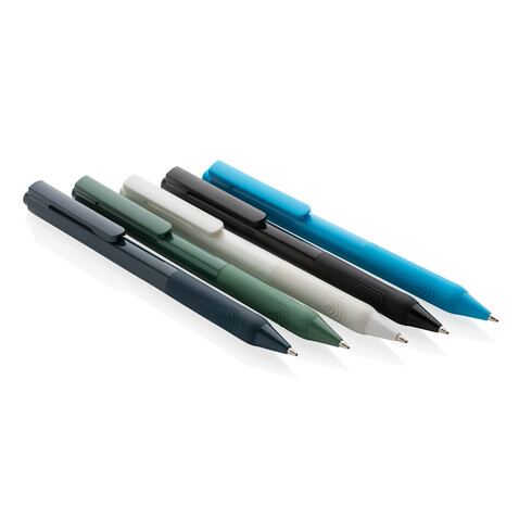 X9 Solid-Stift mit Silikongriff hellblau bedrucken, Art.-Nr. P610.825 X9 Solid-Stift mit Silikongriff hellblau bedrucken, Art.-Nr. P610.825
