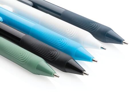 X9 Solid-Stift mit Silikongriff hellblau bedrucken, Art.-Nr. P610.825 X9 Solid-Stift mit Silikongriff hellblau bedrucken, Art.-Nr. P610.825