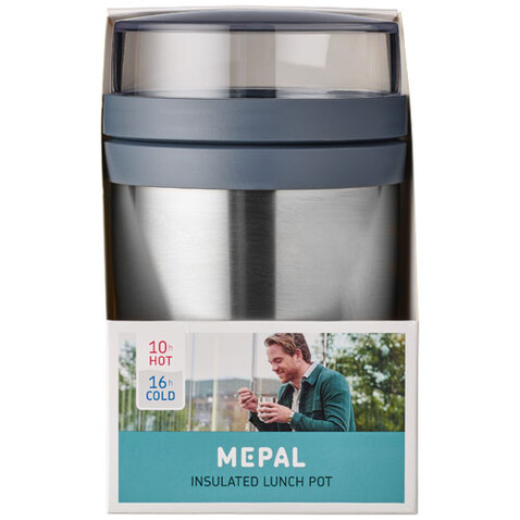 Mepal Ellipse Thermo-Lunchpot, silber bedrucken, Art.-Nr. 11317781 Mepal Ellipse Thermo-Lunchpot, silber bedrucken, Art.-Nr. 11317781