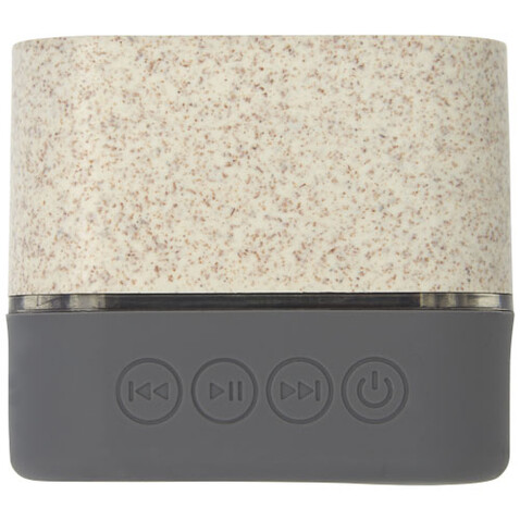Aira Bluetooth®-Lautsprecher aus Weizenstroh, beige bedrucken, Art.-Nr. 12413902 Aira Bluetooth®-Lautsprecher aus Weizenstroh, beige bedrucken, Art.-Nr. 12413902