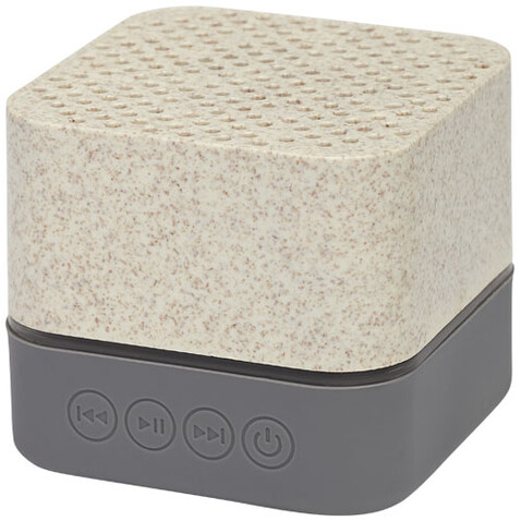 Aira Bluetooth®-Lautsprecher aus Weizenstroh, beige bedrucken, Art.-Nr. 12413902 Aira Bluetooth®-Lautsprecher aus Weizenstroh, beige bedrucken, Art.-Nr. 12413902