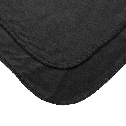 Fleece-Decke im Etui schwarz bedrucken, Art.-Nr. P459.061 Fleece-Decke im Etui schwarz bedrucken, Art.-Nr. P459.061