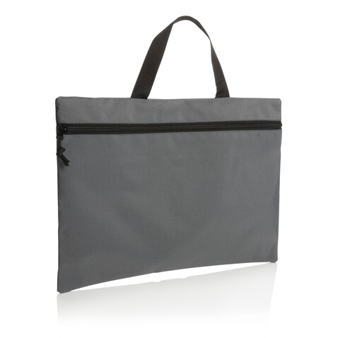 Impact AWARE™ Basic Dokumententasche anthrazit bedrucken, Art.-Nr. P729.282