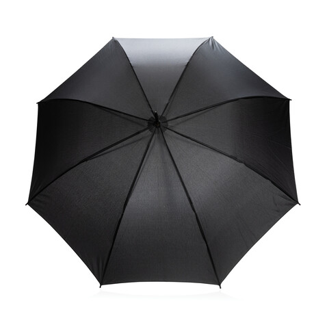 23" Impact AWARE™ RPET 190T Automatic-Open Schirm schwarz bedrucken, Art.-Nr. P850.641