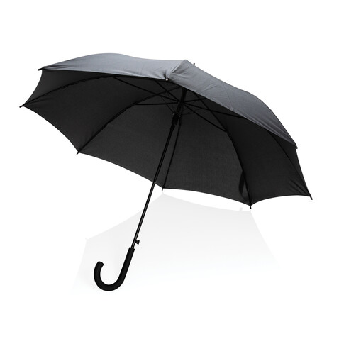 23" Impact AWARE™ RPET 190T Automatic-Open Schirm schwarz bedrucken, Art.-Nr. P850.641
