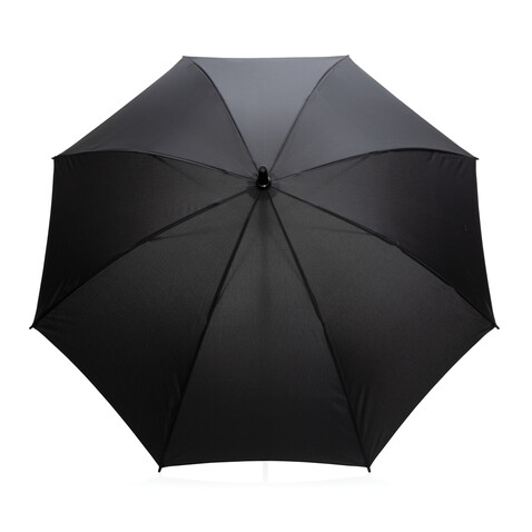 23" Impact AWARE™ RPET 190T Stormproof-Schirm schwarz bedrucken, Art.-Nr. P850.621