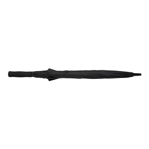 23" Impact AWARE™ RPET 190T Stormproof-Schirm schwarz bedrucken, Art.-Nr. P850.621