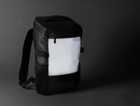 PU-Easy-Access High-Visibility 15.6" Laptop-Rucksack schwarz bedrucken, Art.-Nr. P762.721 PU-Easy-Access High-Visibility 15.6" Laptop-Rucksack schwarz bedrucken, Art.-Nr. P762.721