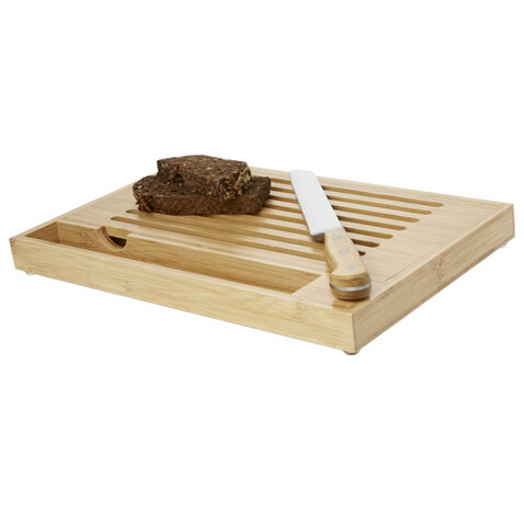 Pao Bambus-Schneidebrett mit Messer, natur, silber bedrucken, Art.-Nr. 11315306 Pao Bambus-Schneidebrett mit Messer, natur, silber bedrucken, Art.-Nr. 11315306