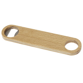 Origina Holz Flaschenöffner, natur bedrucken, Art.-Nr. 11320406