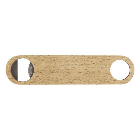 Origina Holz Flaschenöffner, natur bedrucken, Art.-Nr. 11320406