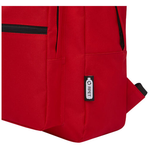 Retrend RPET-Rucksack 16L, rot bedrucken, Art.-Nr. 12053221 Retrend RPET-Rucksack 16L, rot bedrucken, Art.-Nr. 12053221