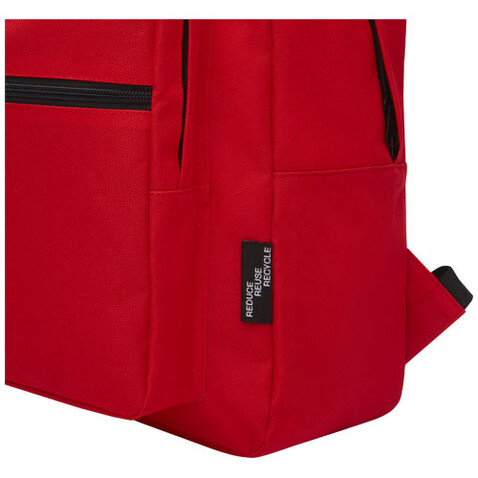 Retrend RPET-Rucksack 16L, rot bedrucken, Art.-Nr. 12053221 Retrend RPET-Rucksack 16L, rot bedrucken, Art.-Nr. 12053221