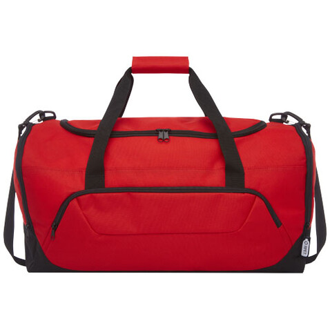 Retrend RPET Reisetasche 40L, rot bedrucken, Art.-Nr. 12053421 Retrend RPET Reisetasche 40L, rot bedrucken, Art.-Nr. 12053421
