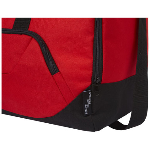 Retrend RPET Reisetasche 40L, rot bedrucken, Art.-Nr. 12053421 Retrend RPET Reisetasche 40L, rot bedrucken, Art.-Nr. 12053421