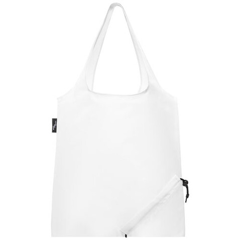 Sabia faltbare RPET Tragetasche 7L, weiss bedrucken, Art.-Nr. 12054101 Sabia faltbare RPET Tragetasche 7L, weiss bedrucken, Art.-Nr. 12054101