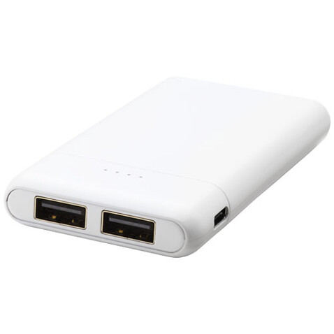 Odyssey 5000 mAh Powerbank mit hoher Dichte, weiss bedrucken, Art.-Nr. 12416701 Odyssey 5000 mAh Powerbank mit hoher Dichte, weiss bedrucken, Art.-Nr. 12416701