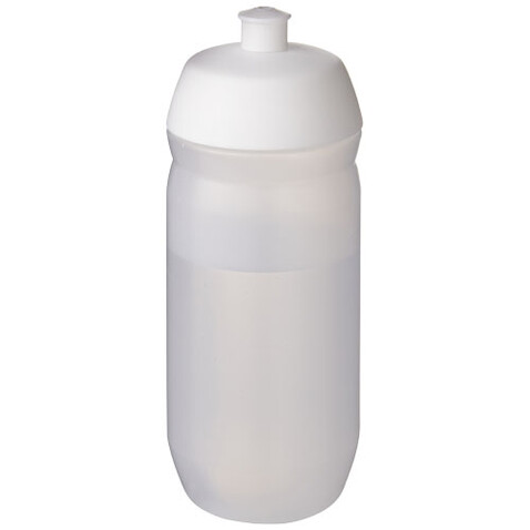 HydroFlex™ Clear 500 ml Squeezy Sportflasche, weiss, klar mattiert bedrucken, Art.-Nr. 21044001 HydroFlex™ Clear 500 ml Squeezy Sportflasche, weiss, klar mattiert bedrucken, Art.-Nr. 21044001