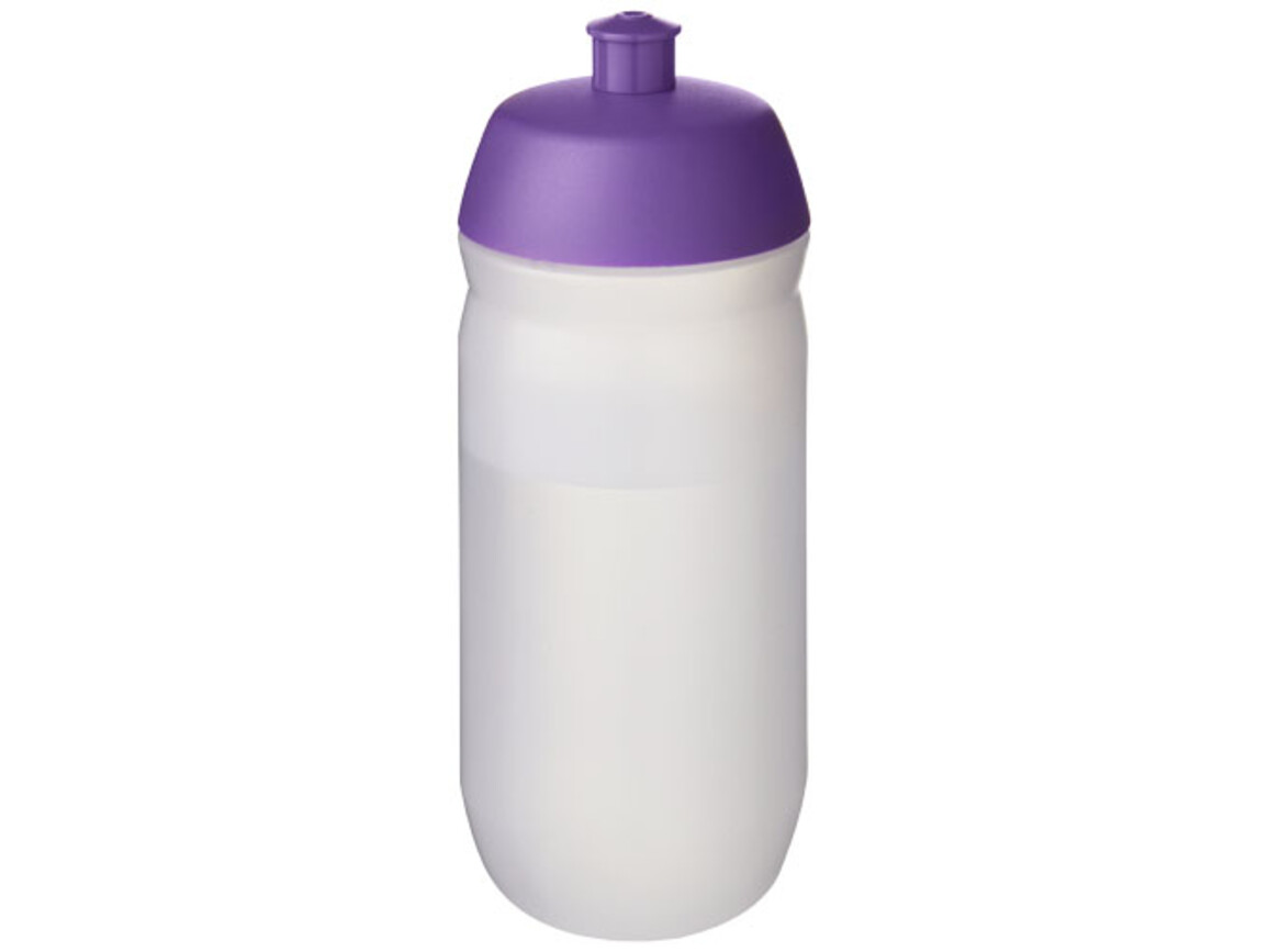 HydroFlex™ Clear 500 ml Sportflasche, lila, klar mattiert bedrucken, Art.-Nr. 21044037