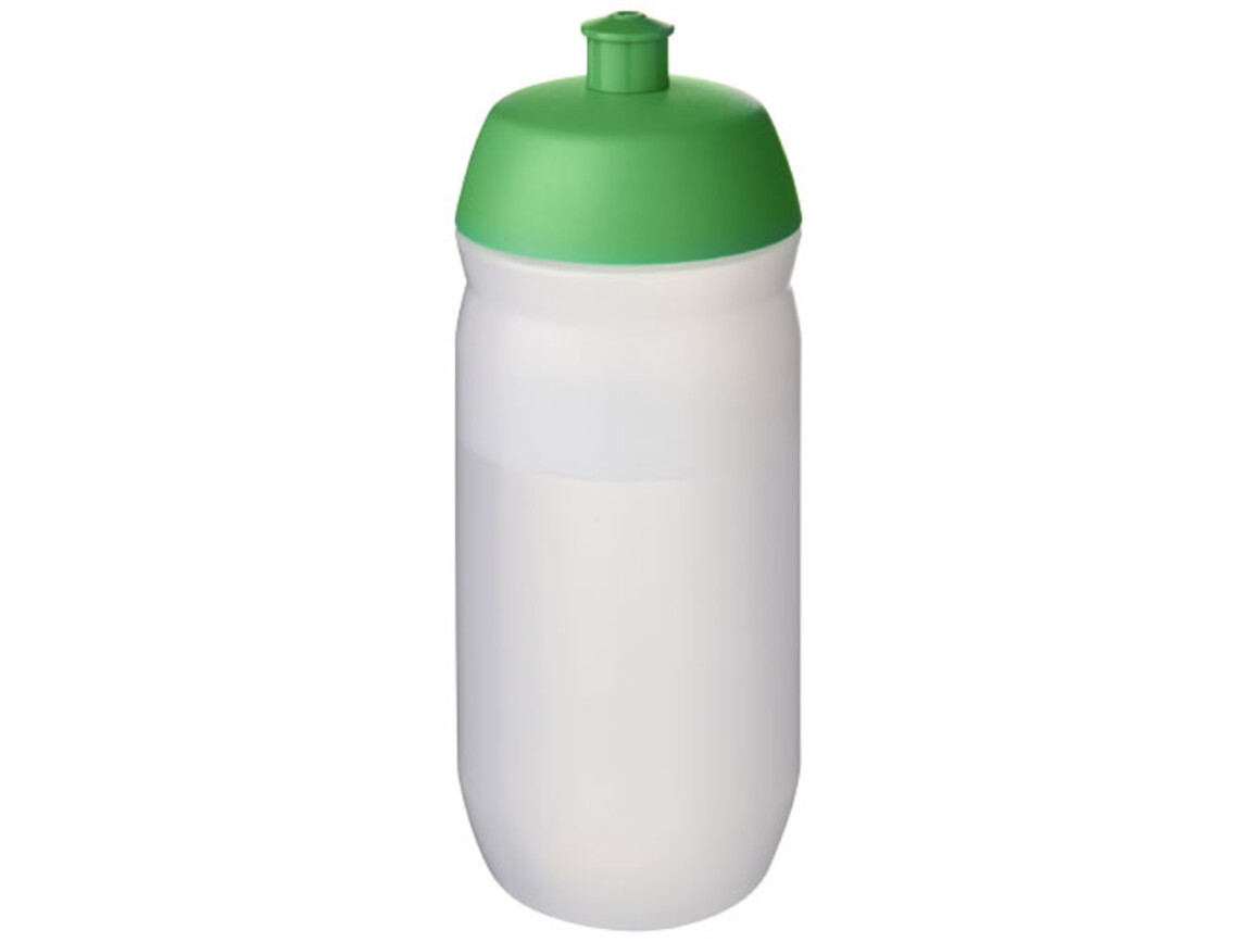 HydroFlex™ Clear 500 ml Sportflasche, grün, klar mattiert bedrucken, Art.-Nr. 21044061