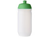 HydroFlex™ Clear 500 ml Sportflasche, grün, klar mattiert bedrucken, Art.-Nr. 21044061