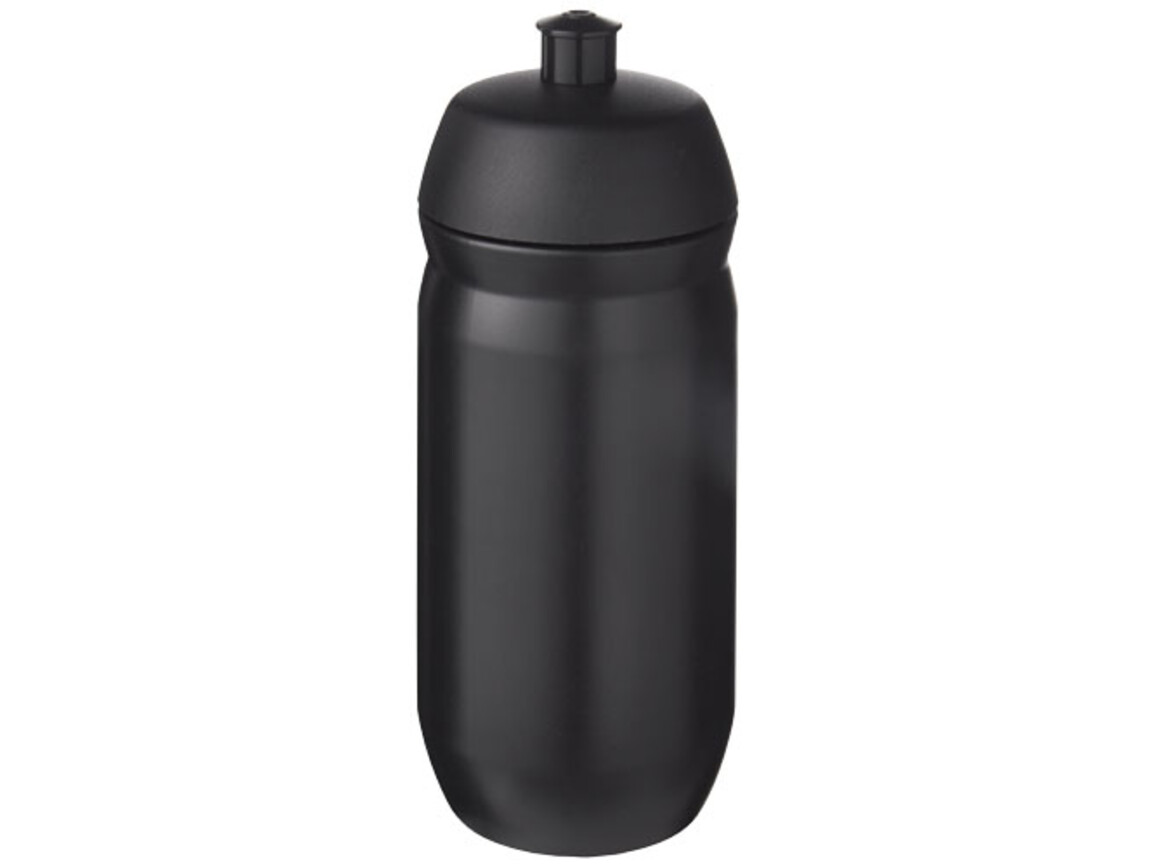 HydroFlex™ 500 ml Sportflasche, schwarz, schwarz bedrucken, Art.-Nr. 21044191