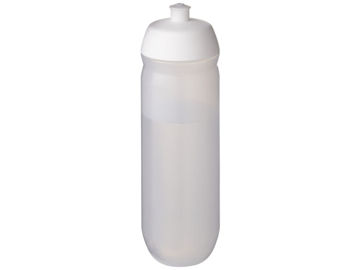 HydroFlex™ Clear 750 ml Sportflasche, weiss, klar mattiert bedrucken, Art.-Nr. 21044201