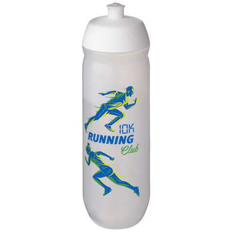 HydroFlex™ Clear 750 ml Squeezy Sportflasche, weiss, klar mattiert bedrucken, Art.-Nr. 21044201 HydroFlex™ Clear 750 ml Squeezy Sportflasche, weiss, klar mattiert bedrucken, Art.-Nr. 21044201