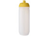 HydroFlex™ Clear 750 ml Sportflasche, gelb, klar mattiert bedrucken, Art.-Nr. 21044211