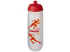 HydroFlex™ Clear 750 ml Sportflasche, rot, klar mattiert bedrucken, Art.-Nr. 21044221